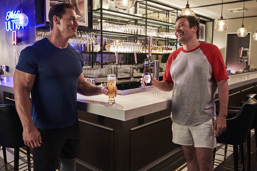 John Cena, Jimmy Fallon, Super Bowl, Michelob ULTRA